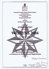 wyrnienie, witryna 2004, campania