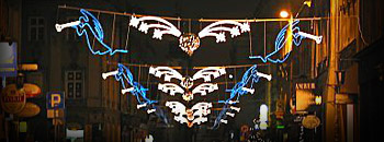 krakw 2005, cracow, dekoracje, anioy